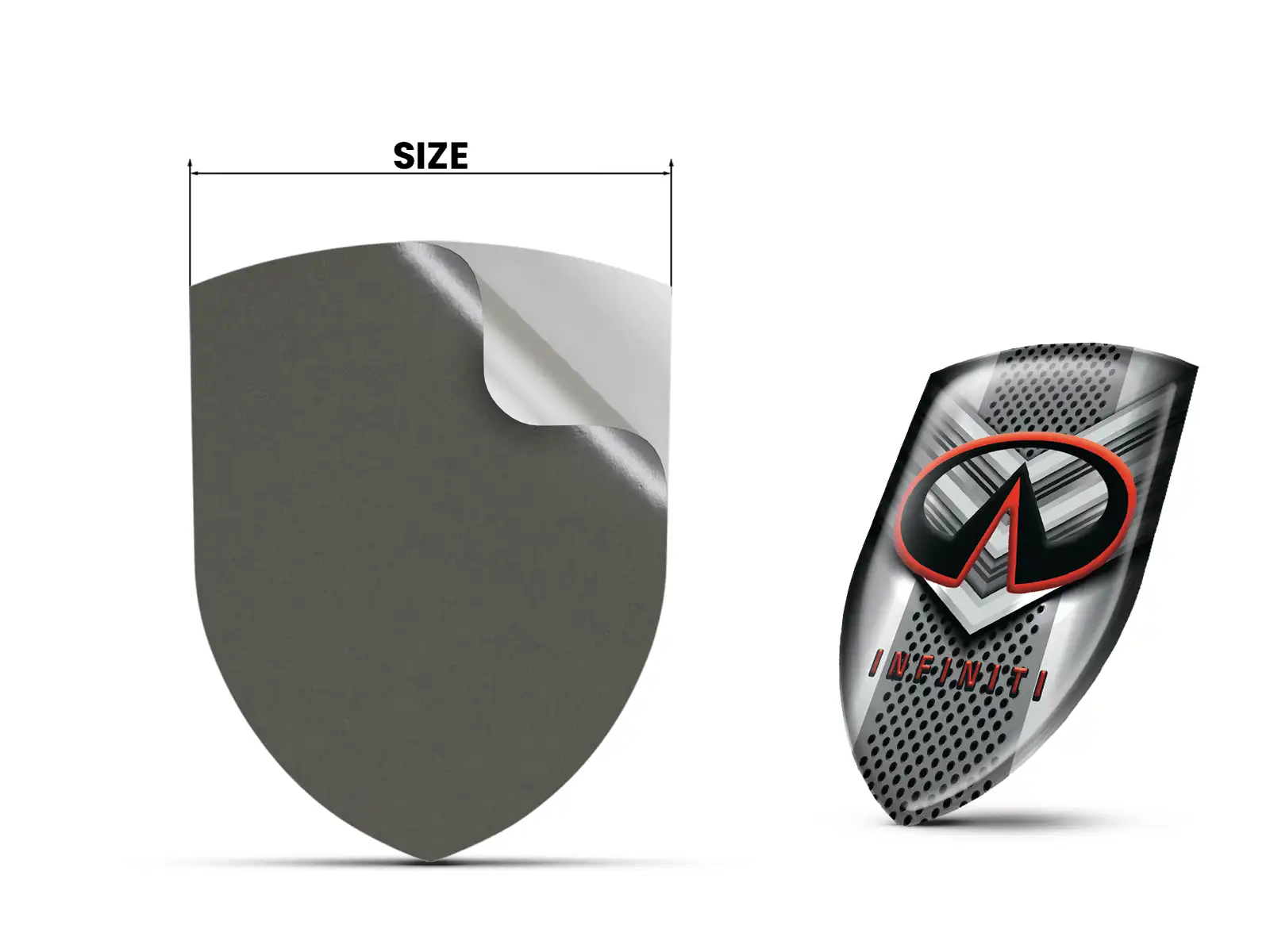 Infiniti Etiqueta Impermeable Resistente Deporte Personalizable